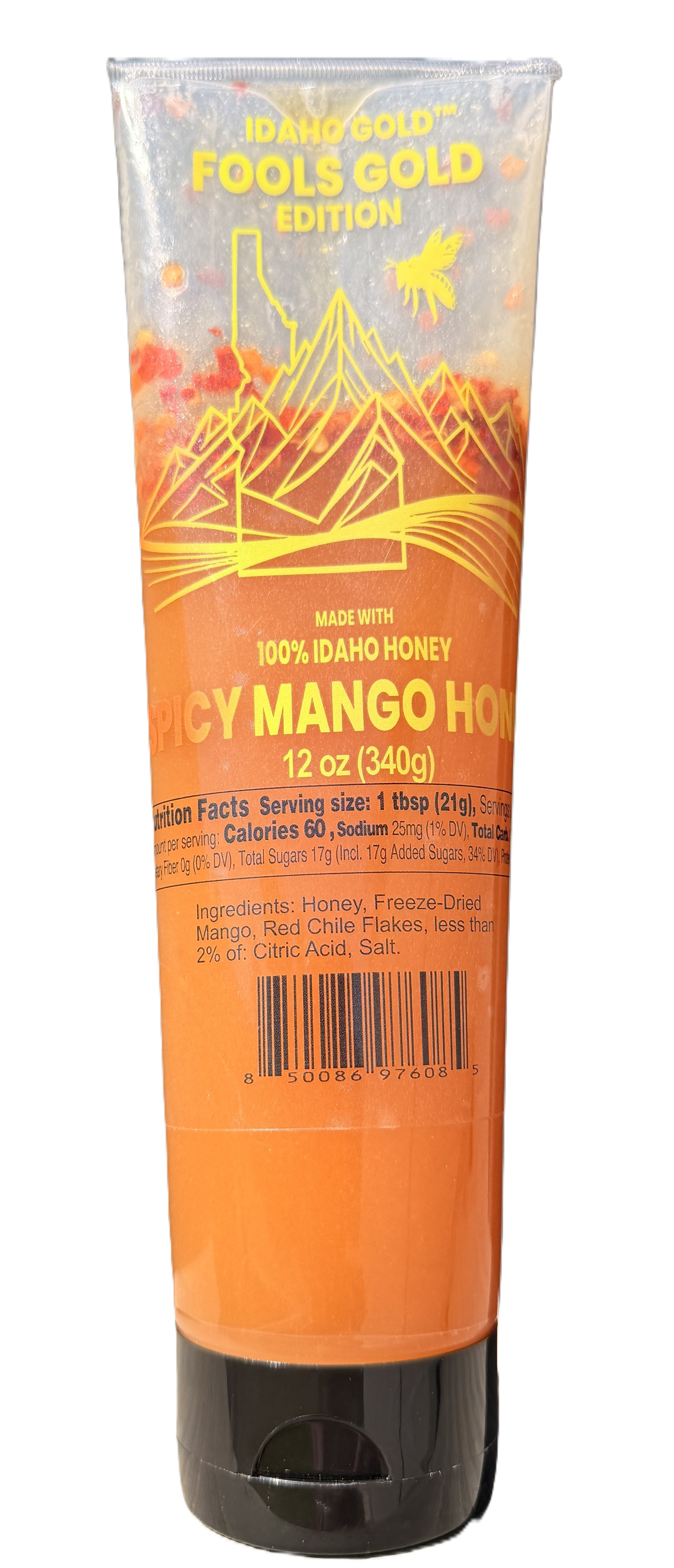 Idaho Gold Fool's Gold Edition spicy mango honey