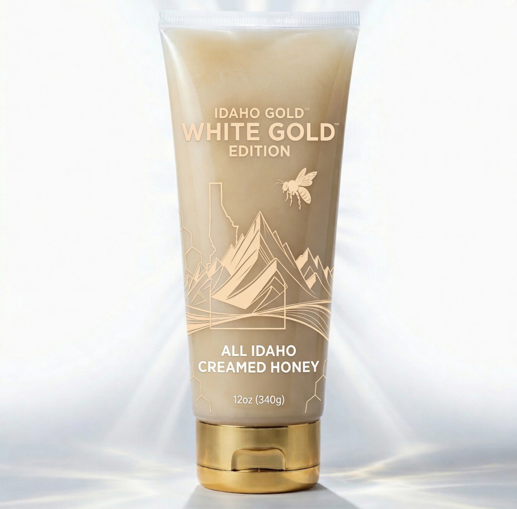 Idaho Gold White Gold Edition creamed honey